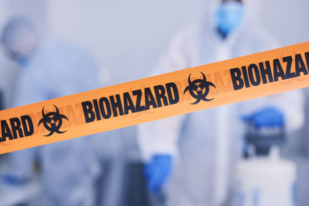 Professional Infectious Disease Decontamination technician working in Silver Lake, NH